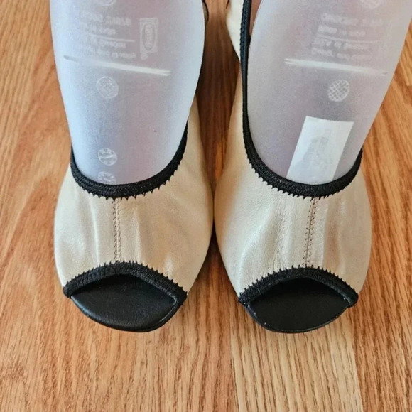 Miz Mooz Dory Leather Slingback Platform Wedge Open Toe Tan Sandal Shoes Size 9. - Picture 13 of 14